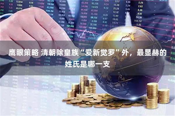 鹰眼策略 清朝除皇族“爱新觉罗”外,最显赫的姓氏是哪一支